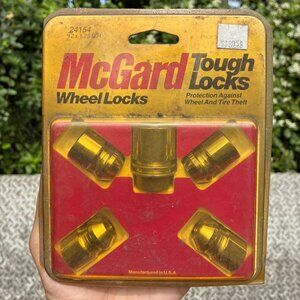 McGard  24154 Wheel Lug Nut Lock 12mm X 1.25 for Steel/ Alum Wheels 4 With Key